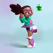 My project in Digital Painting for Characters: Color and Light course. Een project van  Concept art, Digitale illustratie,  Digitaal schilderij y Traditionele illustratie van kevin.draws - 05.07.2020