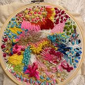 Mi Proyecto del curso: Bordado y personalización de accesorios . Embroider project by Verónica López Lobos - 07.12.2020