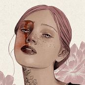 Mi Proyecto del curso: Retrato ilustrado con Procreate. Creativit, Drawing, Digital Drawing, and Traditional illustration project by Alba Blanche - 07.05.2020