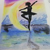 Luna. Un proyecto de Pintura de Veronica Ruiz - 05.07.2020