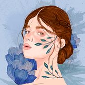 Meu projeto do curso: Técnicas de ilustração com aquarela digital. Digital Illustration project by Beatriz Haddad - 07.05.2020