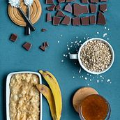 Meu projeto do curso: Cookies de banana e aveia. Fotografia gastronômica projeto de Victor Pocebon - 11.07.2020