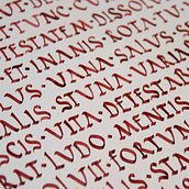 Láminas caligráficas. Calligraph project by Maria Laura Olcina - 10.17.2015