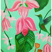 Mi Proyecto del curso: Pintura botánica con acrílico. Pintura Acrílica projeto de Giuliana Marengo - 06.07.2020