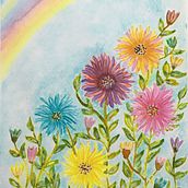 Multicolor!. Pintura em aquarela projeto de Catalina Mihovilovic - 06.07.2020