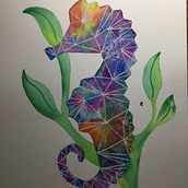 Mi Proyecto del curso: Técnicas modernas de acuarela. Artistic Drawing project by Luisa Fernanda Ruiz - 07.06.2020