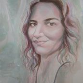 Retrato artistico en acuarela. Un progetto di Belle arti di thaiza_ananda - 06.07.2020