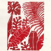 Red . Un projet de Estampe de Kathia Faz - 06.07.2020