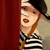 Aquarel.la, dibuix i tauleta en bona harmonia.  . Digital Drawing, Fine Arts, Creativit, Artistic Drawing, Traditional illustration, and Digital Illustration project by Anna Ra - 07.07.2020