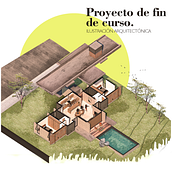 Mi Proyecto del curso: Ilustración digital de proyectos arquitectónicos. Un projet de Architecture, Architecture numérique, Design , Illustration architecturale et Illustration vectorielle de Lucero Samantha Mejia - 07.07.2020