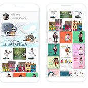 Mi Proyecto del curso: Creación de un porfolio de ilustración en Instagram. Animation, 2D Animation, Fine Arts, Design, Character Design, Traditional illustration, and Digital Illustration project by Rocío Mira - 07.12.2020
