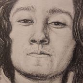 Joshua (dibujo a lápiz) . Een project van Tekening met potlood,  Artistieke tekening,  Portrettekening y Realistische tekening van Laura Jácome Cessa - 22.01.2020