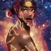 Mi Proyecto del curso: Retratos digitales de fantasía con Photoshop. Un progetto di Disegno digitale e Illustrazione tradizionale di Daniela Moran - 01.02.2021