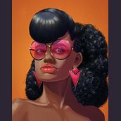 #HairstylewithStyle entry. Character Design, Digital Illustration, and Digital Painting project by Maria E Arteaga Nieto - 07.08.2020