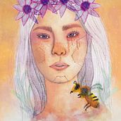 Mi Proyecto del curso: "Maldiva". Pintura em aquarela projeto de vivi_elena_hernandez - 08.07.2020