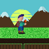 Mi Proyecto del curso: Introducción al diseño de personajes en pixel art. Graphic Design, and Pixel Art project by blackenzo - 07.08.2020