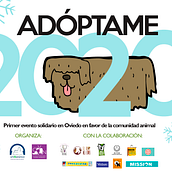 Cartel Evento Adóptame 2020. Design gráfico, Ilustração tradicional e Ilustração digital projeto de mrosavr - 01.01.2020