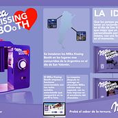 Milka Kissing Booh - Buenos Aires, Argentina / 2018. Infografia, e Publicidade projeto de Pablo J. Asturizaga Otazú - 12.07.2018