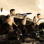 batalla centauros. Photographic Composition project by Anwar Bravo - 07.08.2020