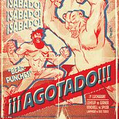 Shirtless Bear-Fighter Alternate Cover!!!. Un proyecto de Cómic, Diseño digital, Ilustración digital, Lettering digital, H, lettering y Diseño de carteles de Dave Lanphear - 09.07.2017