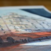 My project in Architectural Sketching with Watercolor and Ink course. Watercolor Painting project by Katrin - 07.05.2020