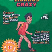 Mi Proyecto del curso: Carteles de rock ilustrados - Morros Crazy. Poster Design, Graphic Design, and Music Production project by Sebastián Cerecero - 07.09.2020