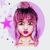 Mi Proyecto del curso: Retrato de personajes femeninos con Procreate. Un proyecto de Dibujo digital de cintya_o - 10.07.2020