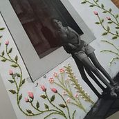 Bordado em Fotografia. Embroider, Drawing, Photograph, and Botanical Illustration project by Roberta De Oliveira Pereira - 07.10.2020