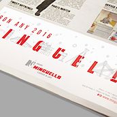 Grúas Minguella 2016. Un projet de Dessin numérique, Design t, pographique, Illustration numérique et Illustration vectorielle de Pol Puertas Gallart - 10.12.2016