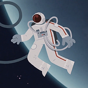The Space Pen Issue. 2D Animation, Character Animation, Art Direction, and Traditional illustration project by Caramel - 07.10.2020