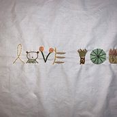 My project in Introduction to Raised Embroidery course. Embroider project by kbirkenmayer - 07.11.2020