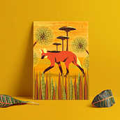 Meu projeto do curso: Ilustração flat com Photoshop. Un proyecto de Ilustración digital de Winny Tapajós - 10.07.2020