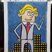 Mr. Murray: agente secreto. Character Design, Drawing, and Traditional illustration project by slechuga - 07.11.2020