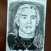 The Witcher - 07/07/2020. Pencil Drawing project by Luiza de Carvalho Soares - 07.07.2020