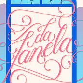 da janela | lettering. Un proyecto de Ilustración tradicional, Lettering y Tipografía de juliana takeuchi - 30.07.2020