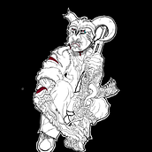 Monster. Character Design, and Traditional illustration project by Joaquín Salgado - 07.11.2020