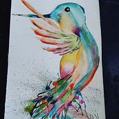 Presentación personal. Pintura em aquarela projeto de Paola Vega - 12.07.2020