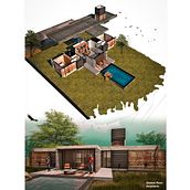 ILUSTRACIÓN ARQUITECTÓNICA POR GERSON ROZO. 3D, 2D Animation, Architecture, and Digital Architecture project by Gerson Felipe Rozo Betancur - 07.12.2020