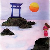 Mi Proyecto del curso: Pinceladas japonesas. Un progetto di Pittura ad acquerello di Rai ReVel - 12.07.2020