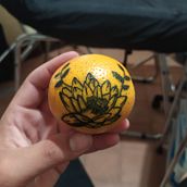 Mi Proyecto del curso: La naranja ahi ahi pero en piel bastante mejor!. Tattoo Design project by adrian_gonzalez_cebrian - 07.12.2020