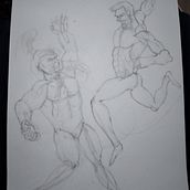 Mi Proyecto del curso: Ilustración para cómics: anatomía de un superhéroe. Comic project by Isaac Mero Salazar - 07.12.2020