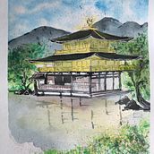 My project in Architectural Sketching with Watercolor and Ink course. Watercolor Painting project by Marisa Kalbermatten - 07.12.2020