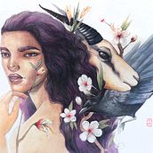  Guardiana, guardianes. Un projet de Illustration traditionnelle , et Aquarelle de Fefa Cox - 13.07.2020
