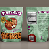 Empaque para almendras . Packaging project by Astrid Martínez - 10.20.2019