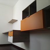 ESTUDIO - uso multiple. Interior Design project by carolina Gaspar Mires - 07.13.2012