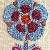 Mi Proyecto del curso: Teoría del color para proyectos textiles. Un proyecto de Bordado de Gabriela Contreras - 14.09.2020