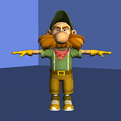 Mi Proyecto del curso: Introducción al rigging para animación. Animation, 3D Animation, and Rigging project by ceguil12 - 07.13.2020