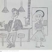 Mi Proyecto del curso: Introducción a la creación de personajes estilo cartoon. Un progetto di Disegno a matita di dannmarie02 - 13.07.2020