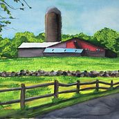 My project in Architectural Sketching with Watercolor and Ink course. Un proyecto de Pintura a la acuarela de Scott Carola - 14.07.2020