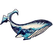 Cetácea. Un proyecto de Bordado e Ilustración tradicional de Gabriela Cetácea - 01.07.2020